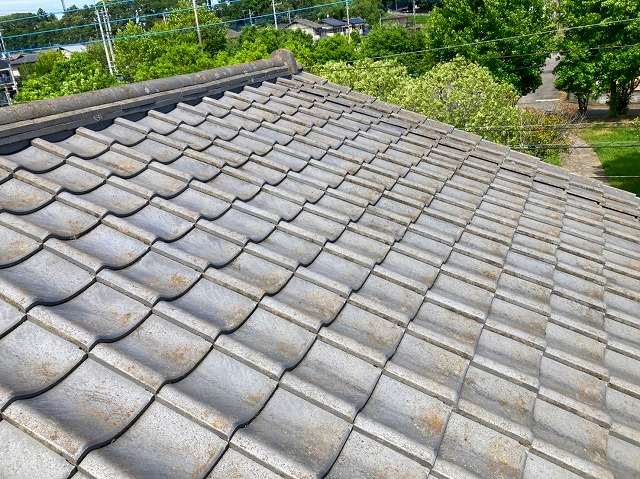 セメント瓦全景